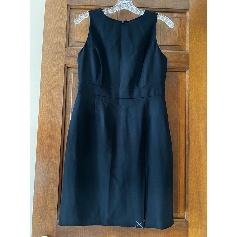 J Crew Black Sleeveless Dress Size 8P